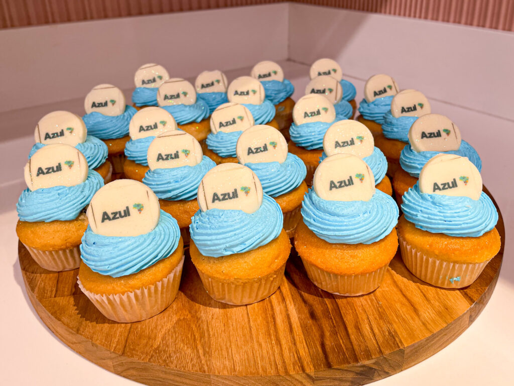 Cupcake personalizado pela Azul