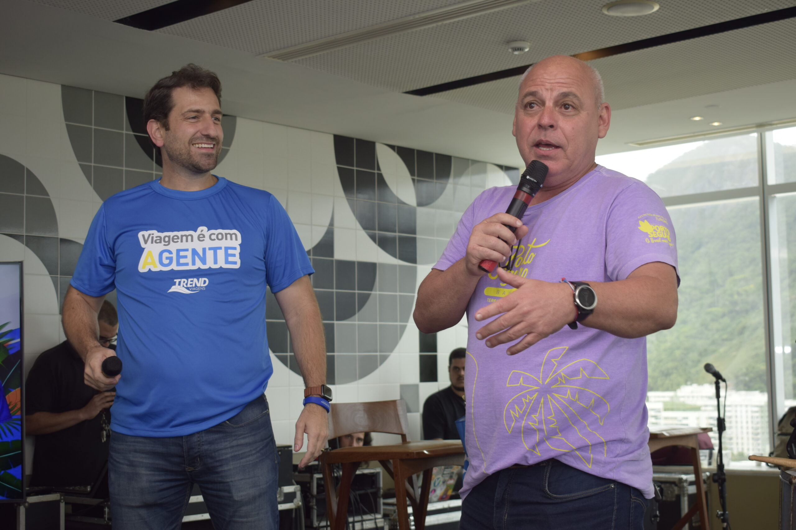 Bruno Heleno, da Trend e Guto Jones, de Porto Seguro Bruno Heleno, da Trend e Guto Jones, de Porto Seguro