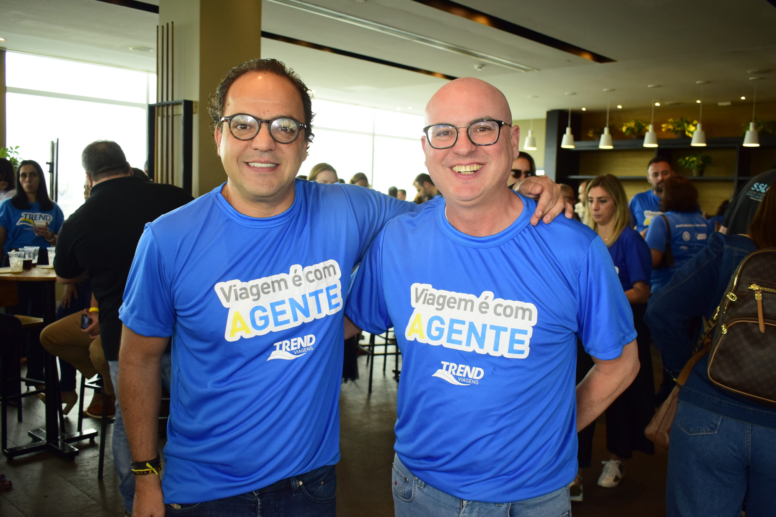 Fábio Godinho e Fábio Mader, da CVC Fábio Godinho e Fábio Mader, da CVC