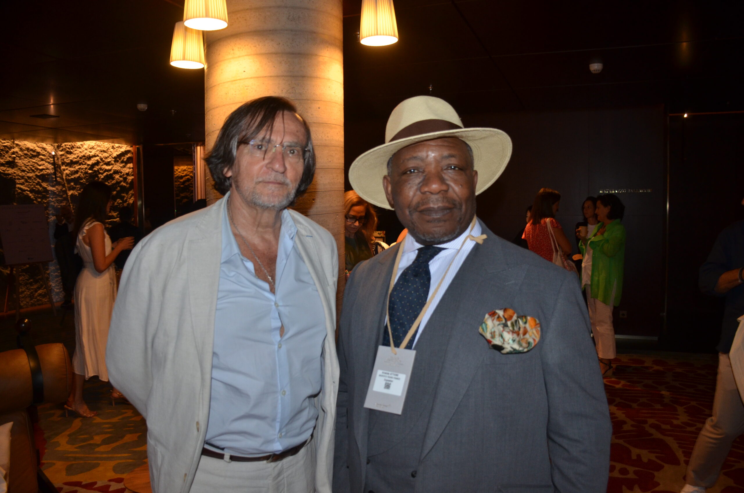 Jean Philippe Perol, da CAP Amazon e Aristide Attiobe, da Aristo’s Tours France