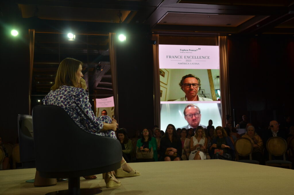 Painel de turismo de luxo