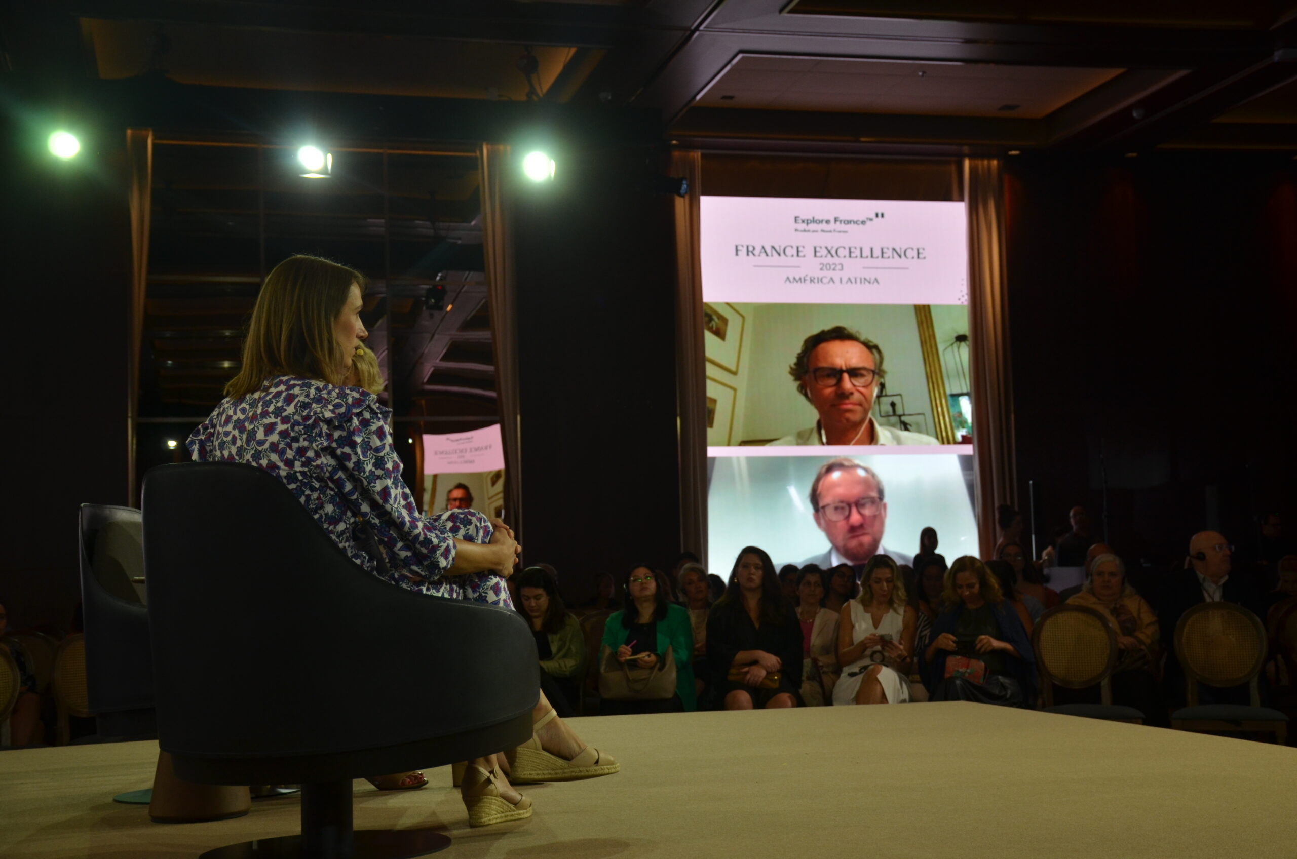 Painel de turismo de luxo