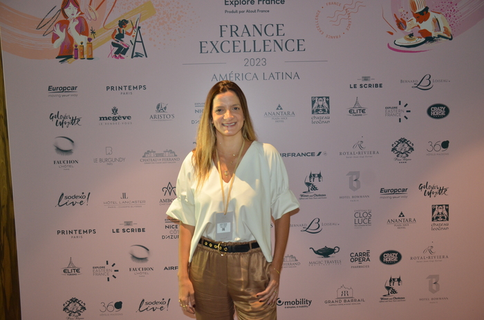 Izabele Pesinato, da Atout France Brasil Izabele Pesinato, da Atout France Brasil