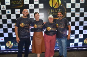 Equipe da Unav durante o primeiro dia de Unav Awards