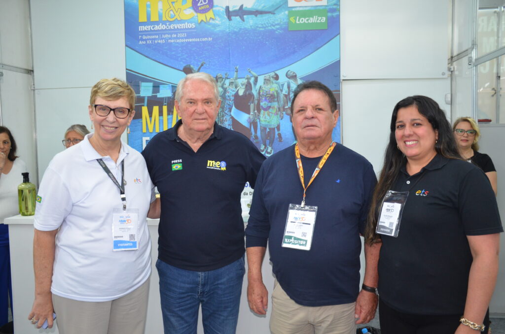 Barbara Piccolo, da ETS, Roy Taylor, do M&E, Ailton Abreu, do Maranhão e Heloisa Fernandes, da ETS