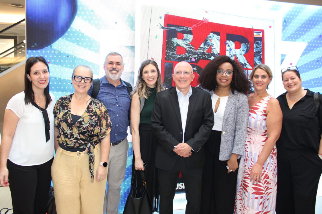 Daniela Morales, Ana Flavia Medina, Allan Colen, Juliana Baraldi, Aldo Leone, Vilmara Souza, Luciane Casagrande e Rafaela Brown