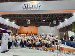 Equipe da Affinity na Abav Expo 2023