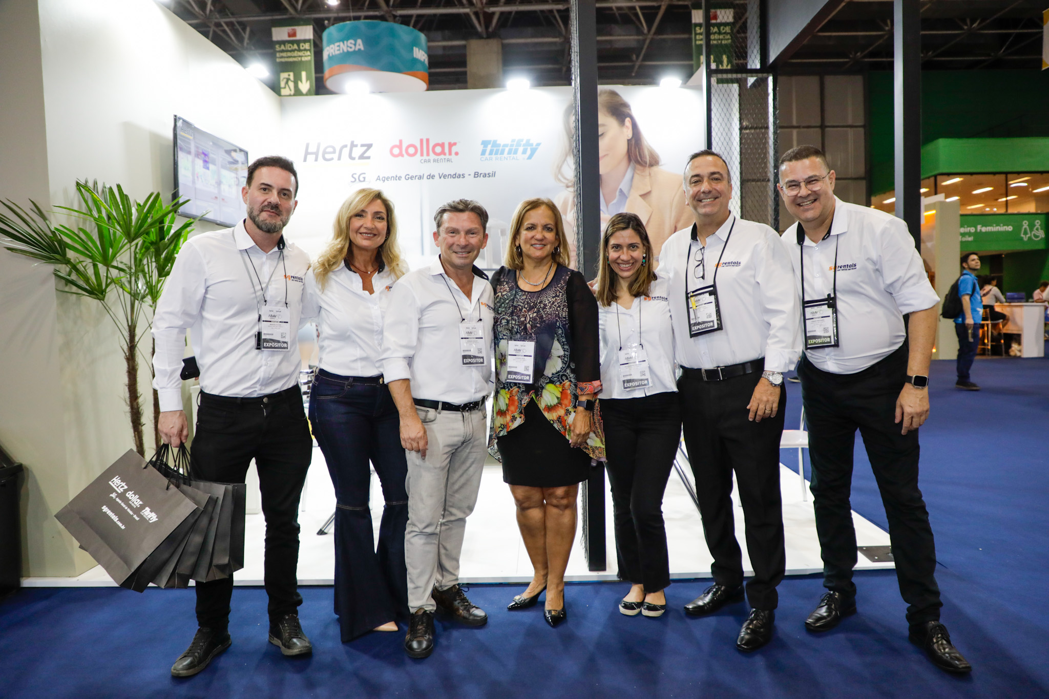 Equipe da Hertz Dollar Trifty