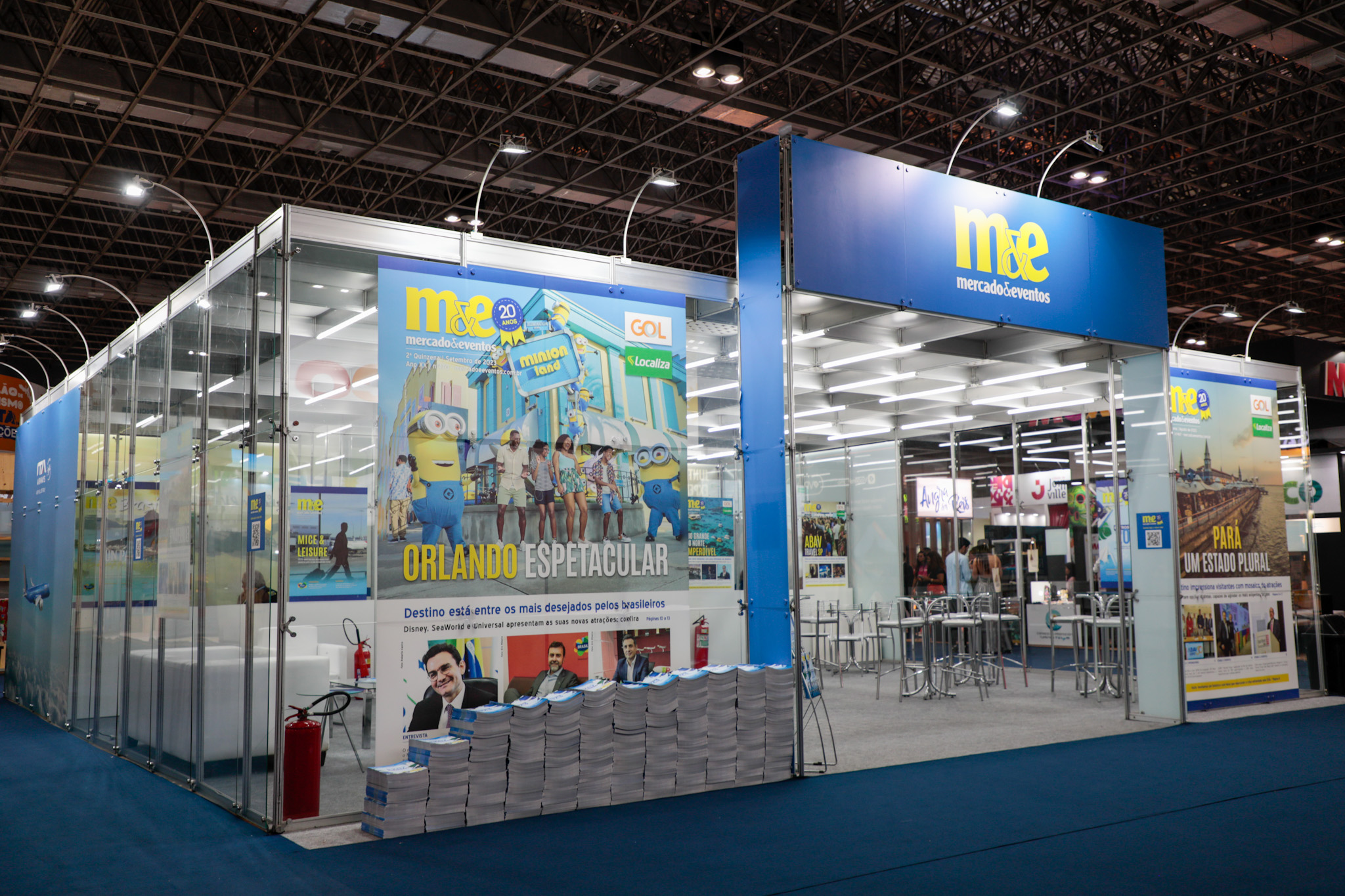 Estande do M&E Estande do M&E