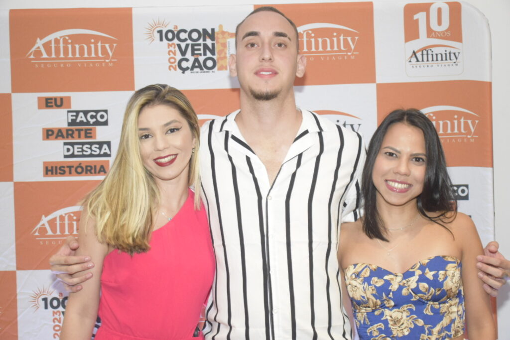 Luanna Machado, Igor Medeiros e Rebeca Souza