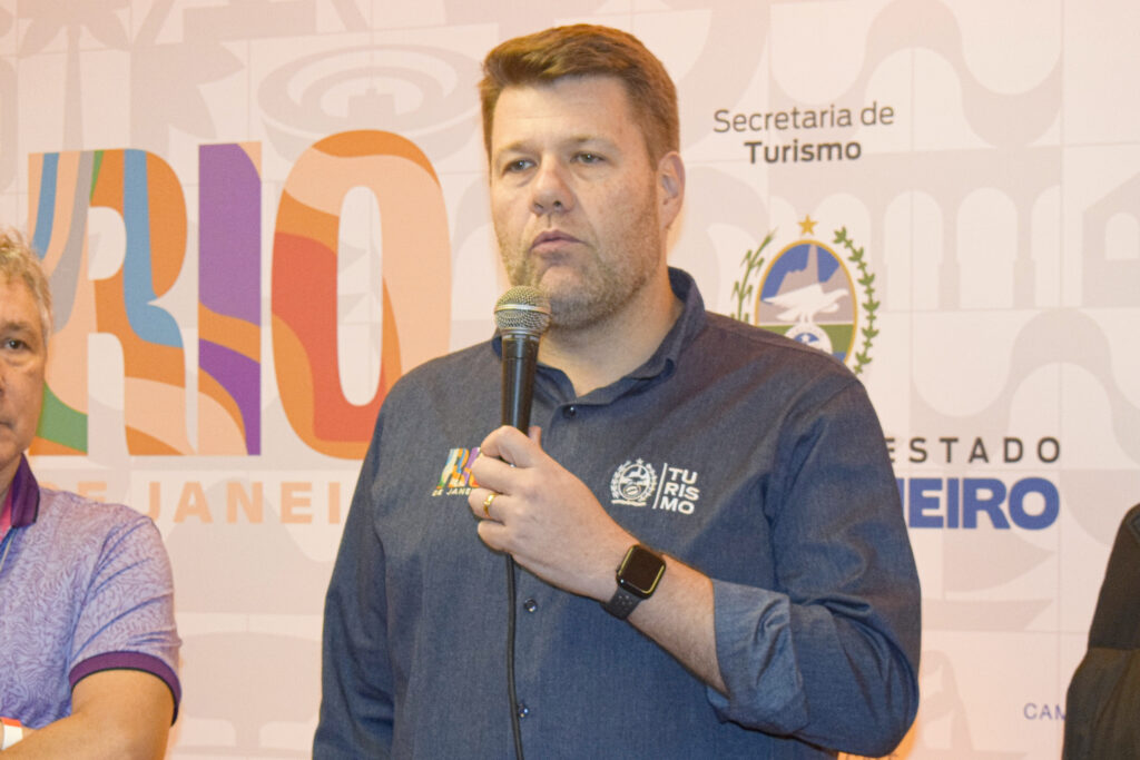 Gustavo Tutuca secretário de Turismo de Rio do Janeiro
