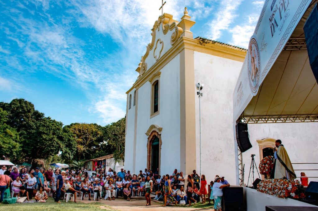 IMG 20230909 WA0005 Fiéis celebram festa da padroeira Nª.Sª. da Pena em Porto Seguro (BA)