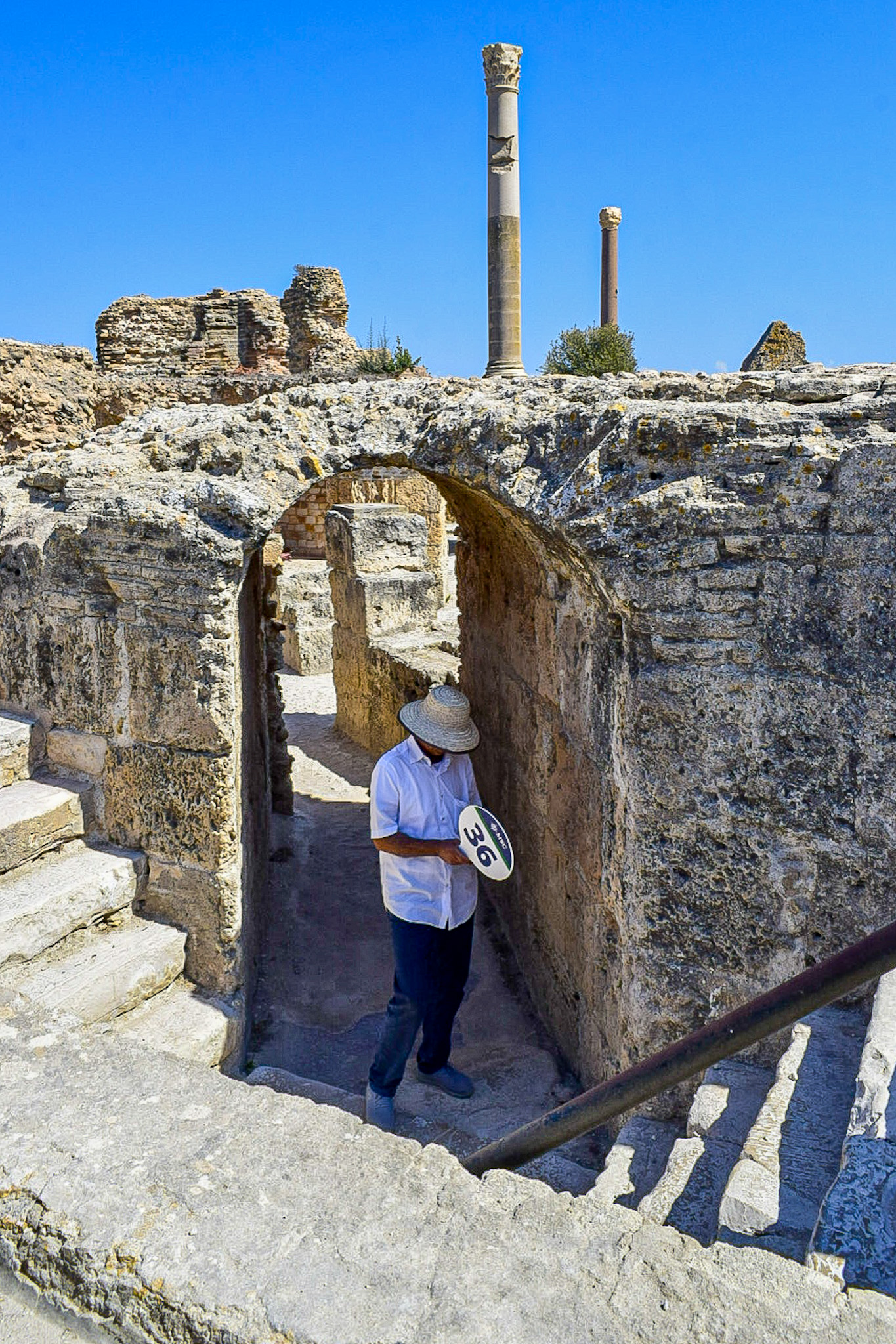 Entrada para as Termas Romanas