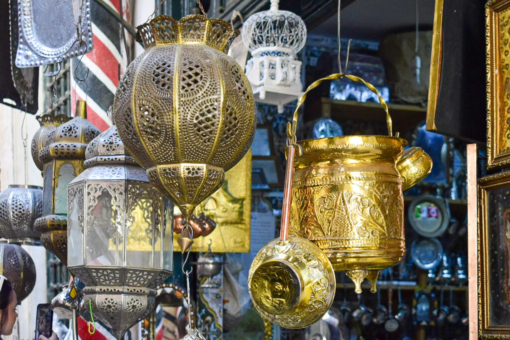 Luminárias ornamentadas