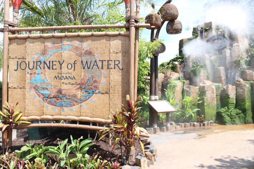 Journey of Water fica no Epcot, mais precisamente na World of Nature