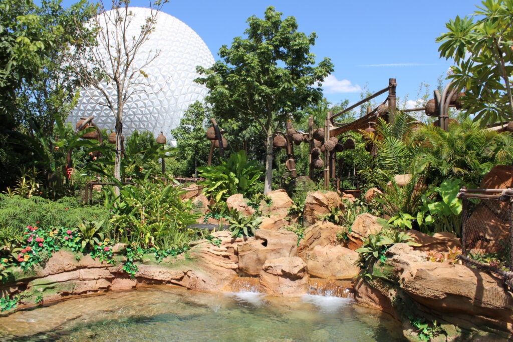 Spaceship Earth de fundo