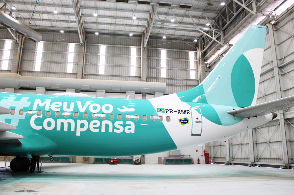 #MeuVooCompensa: veja fotos da inédita aeronave verde lançada pela Gol #MeuVooCompensa: veja fotos da inédita aeronave verde lançada pela Gol