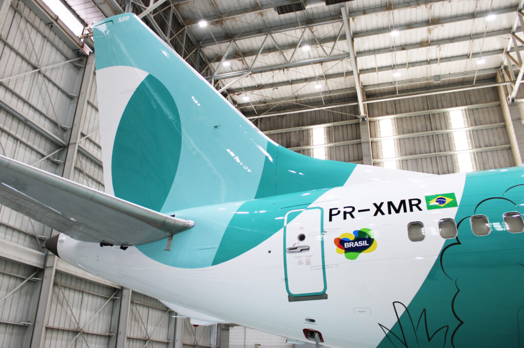 #MeuVooCompensa: veja fotos da inédita aeronave verde lançada pela Gol #MeuVooCompensa: veja fotos da inédita aeronave verde lançada pela Gol
