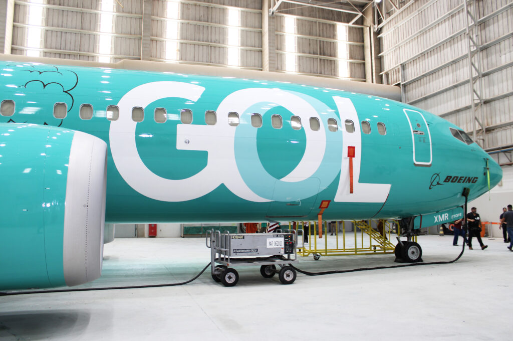 #MeuVooCompensa: veja fotos da inédita aeronave verde lançada pela Gol #MeuVooCompensa: veja fotos da inédita aeronave verde lançada pela Gol