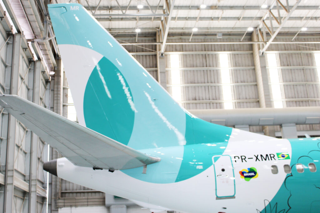 #MeuVooCompensa: veja fotos da inédita aeronave verde lançada pela Gol #MeuVooCompensa: veja fotos da inédita aeronave verde lançada pela Gol