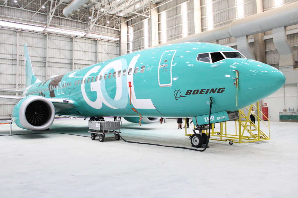 #MeuVooCompensa: veja fotos da inédita aeronave verde lançada pela Gol #MeuVooCompensa: veja fotos da inédita aeronave verde lançada pela Gol
