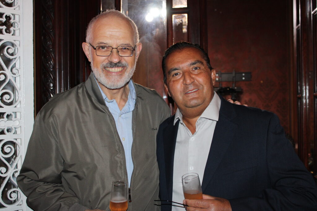 Altamiro Medici, da AirlinePros, e Jairo Mesquita, da Open TKT