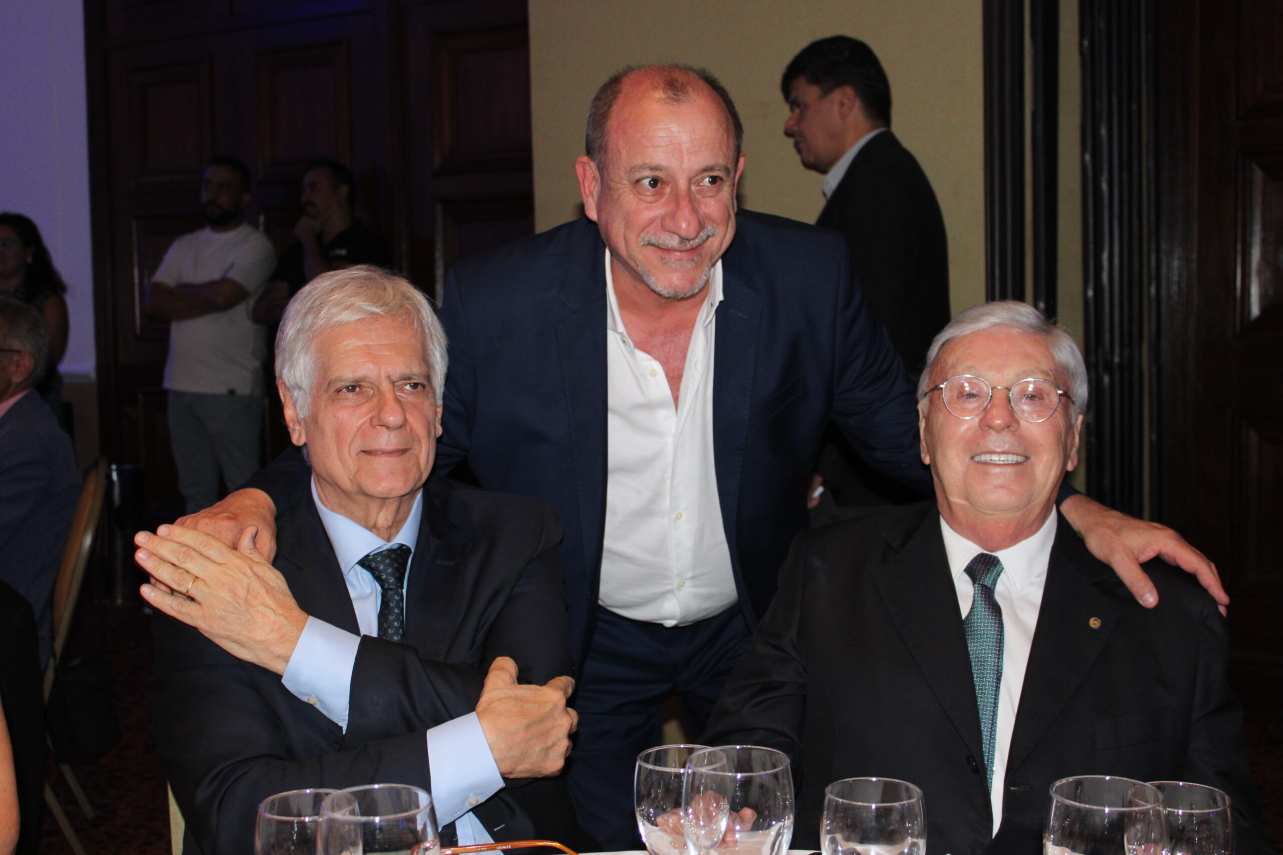 Caio Luiz de Carvalho, Toni Sando e Mário Beni Caio Luiz de Carvalho, Toni Sando e Mário Beni