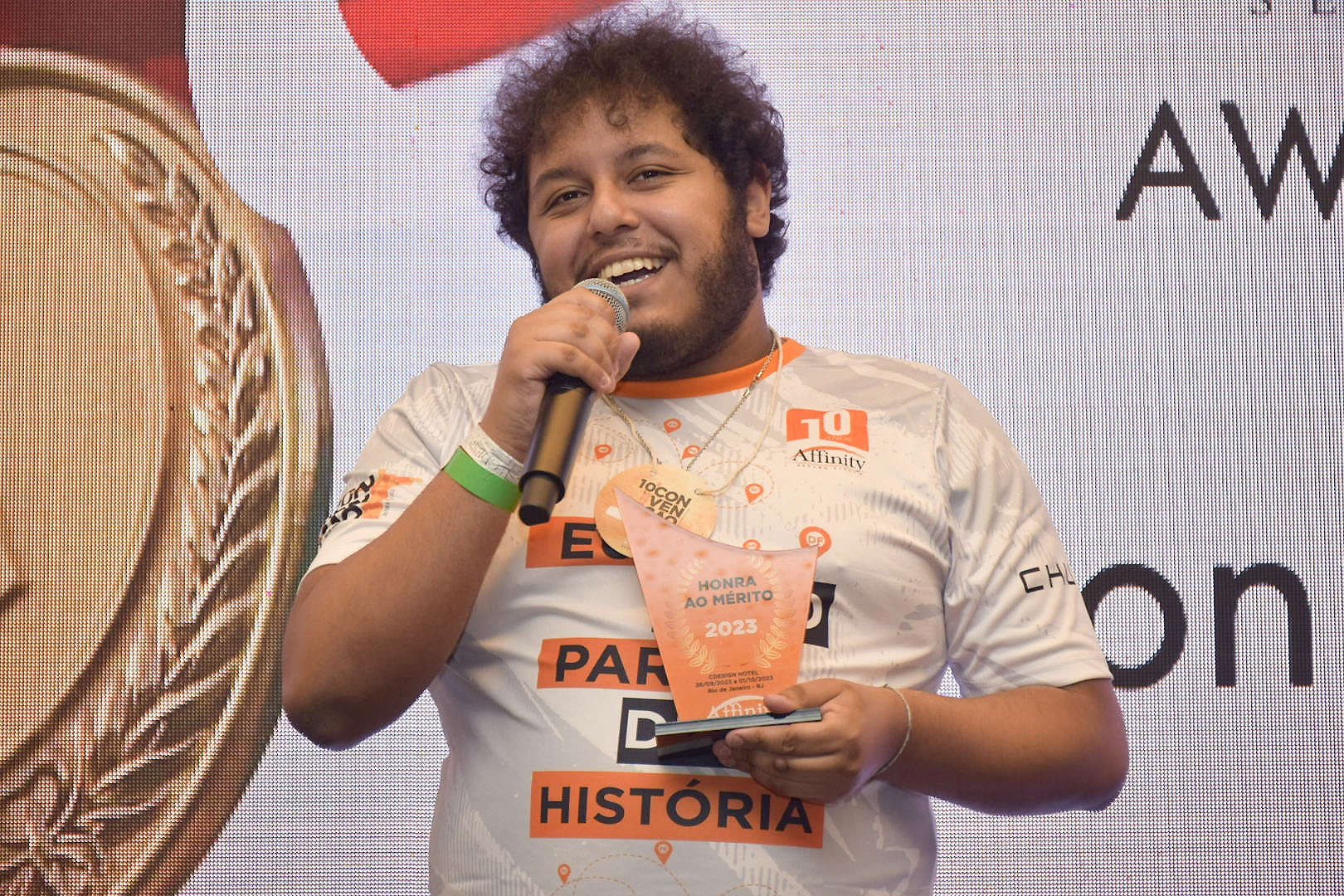 João Louzada, vencedor da categoria Honra ao Mérito João Louzada, vencedor da categoria Honra ao Mérito