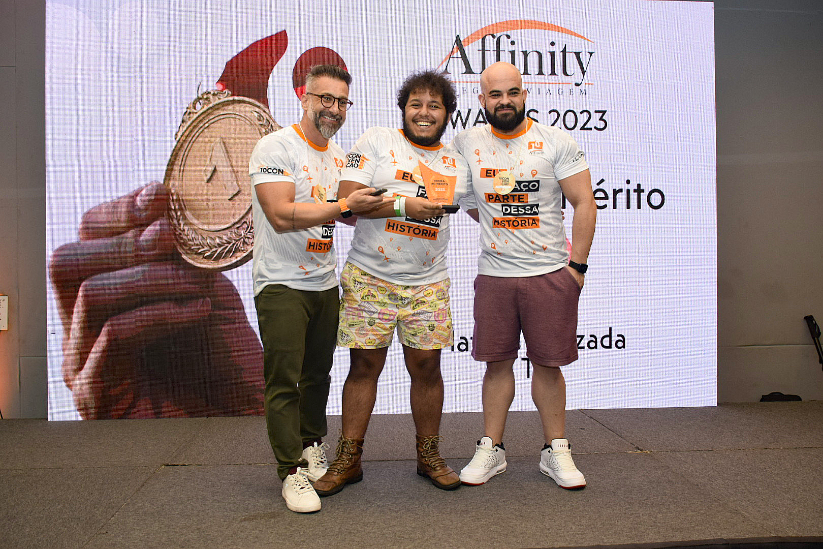 João Louzada, vencedor do prêmio de Honra ao Mérito João Louzada, vencedor do prêmio de Honra ao Mérito