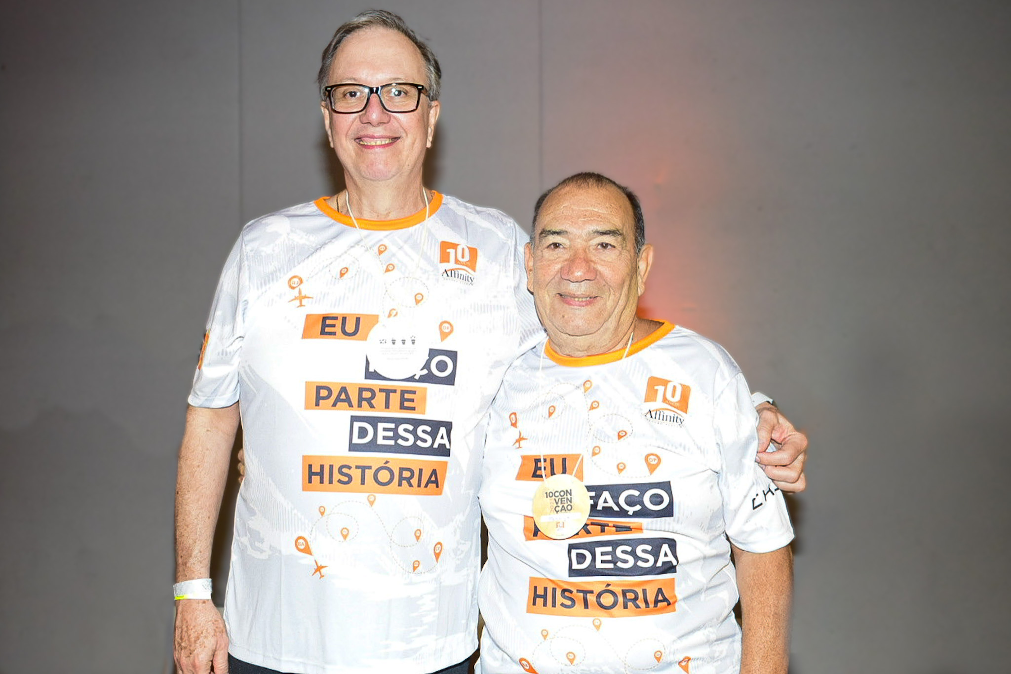 José Carlos Menezes, diretor Geral da Affinity e Marilberto França, presidente da Affinity