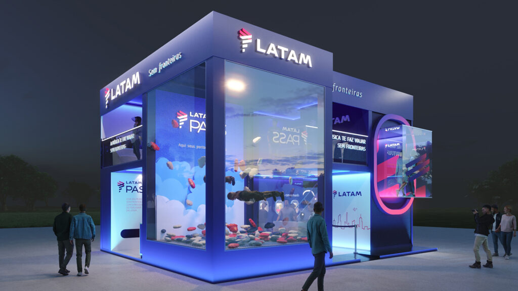 Latam prepara ações especiais para estande no The Town 2023