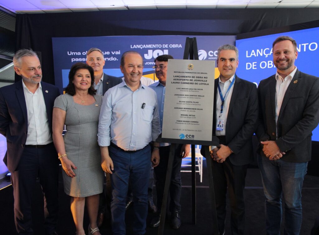 Aeroporto de Joinville receberá investimentos de R$ 85 milhões em obras Aeroporto de Joinville receberá investimentos de R$ 85 milhões em obras