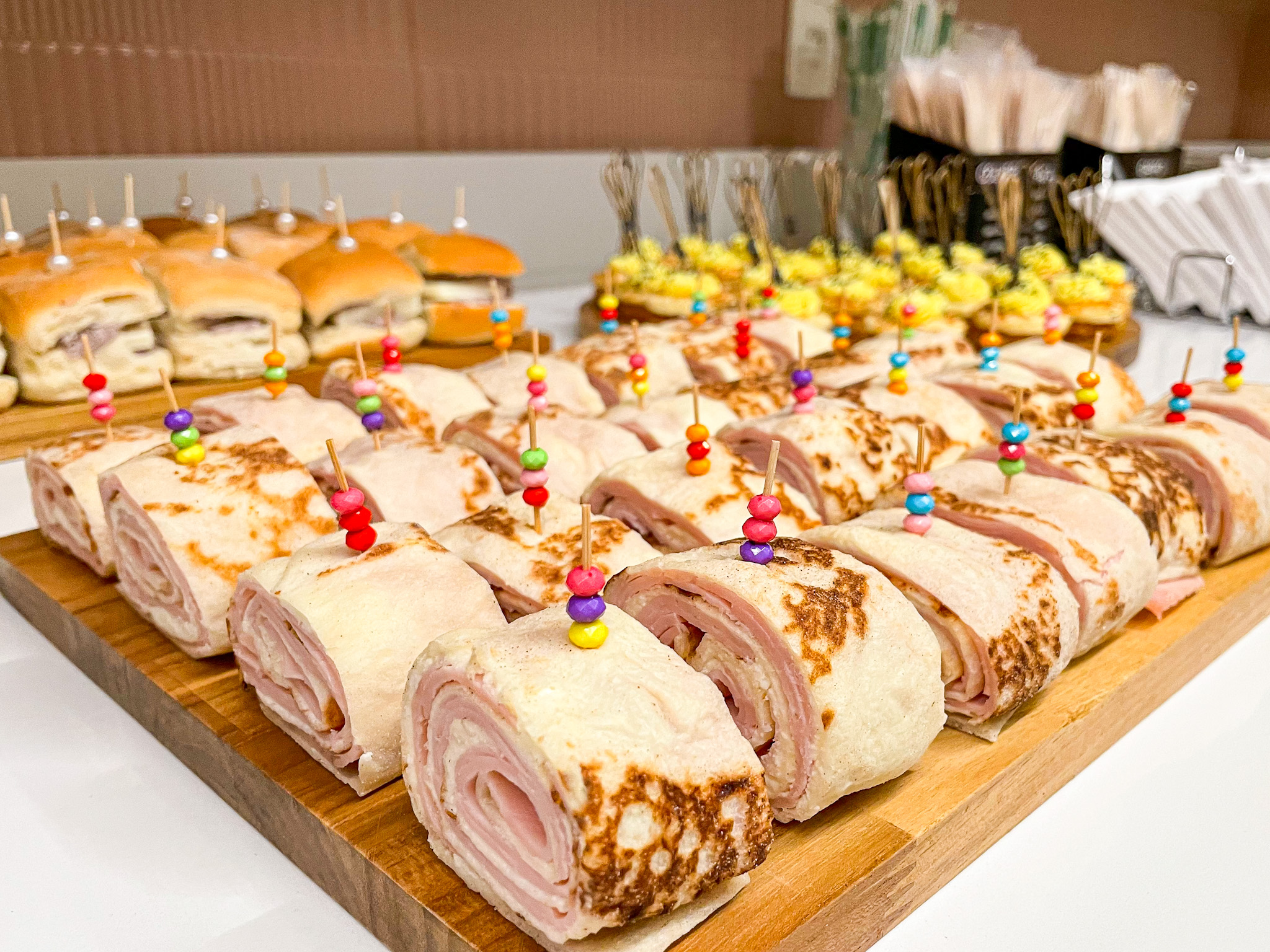 Lanche da Advantage VIP Lounge