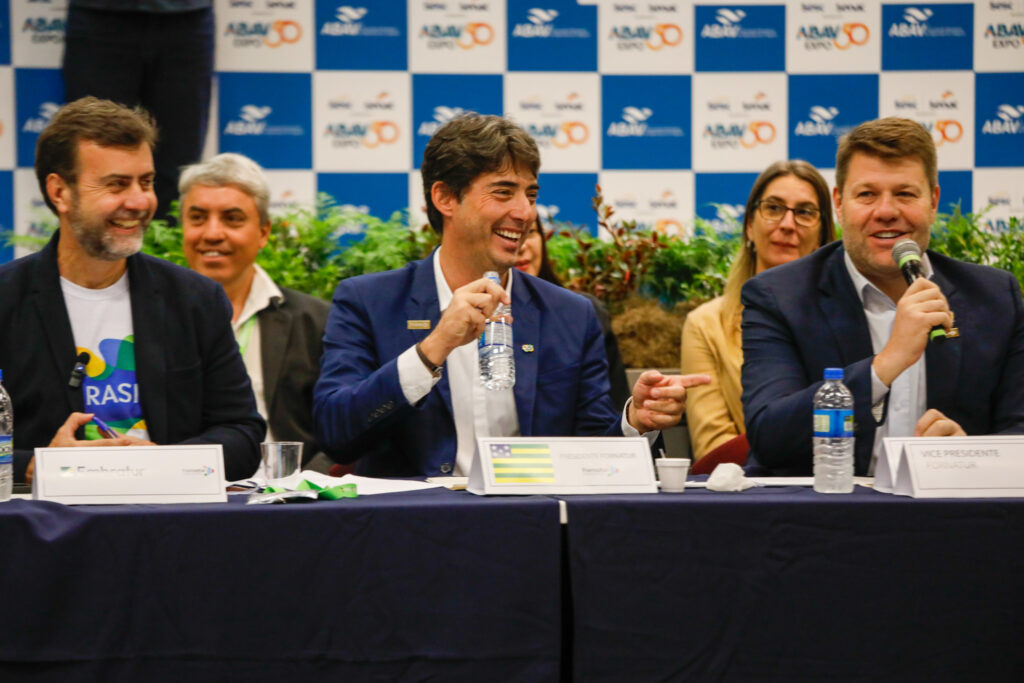 Marcelo Freixo, Fabrício Amaral, e Gustavo Tutuca