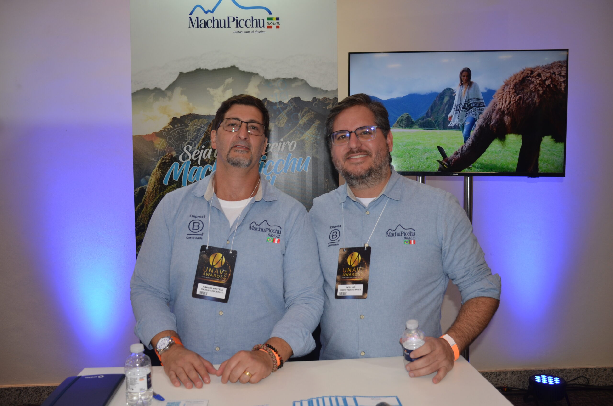 Marcos Batista e Willian, da MachuPicchu Brasil Marcos Batista e Willian, da MachuPicchu Brasil