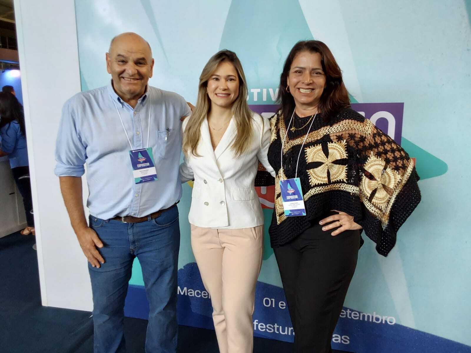Paulo Kugelmas, superintendente SeturAL, subsecretária de TurismoAL, Marília Herrmann e Cláudia Pessôa, SeturAL Paulo Kugelmas, superintendente SeturAL, subsecretária de TurismoAL, Marília Herrmann e Cláudia Pessôa, SeturAL