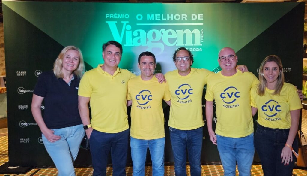 CVC vence em duas categorias do Prêmio "O Melhor de Viagem e Turismo" CVC vence em duas categorias do Prêmio "O Melhor de Viagem e Turismo"