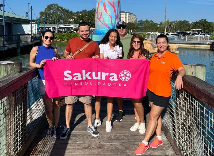Sakura e Gol promovem programa de capacitação com agentes de viagem para Orlando Sakura e Gol promovem programa de capacitação com agentes de viagem para Orlando