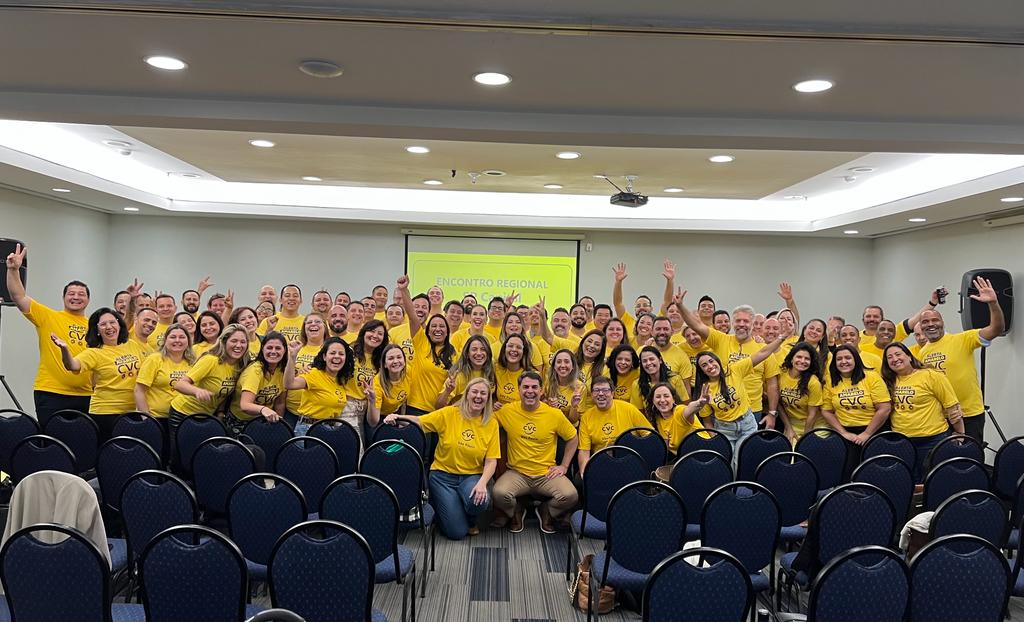 CVC reúne mais de 100 franqueados da grande São Paulo em roadshow CVC reúne mais de 100 franqueados da grande São Paulo em roadshow