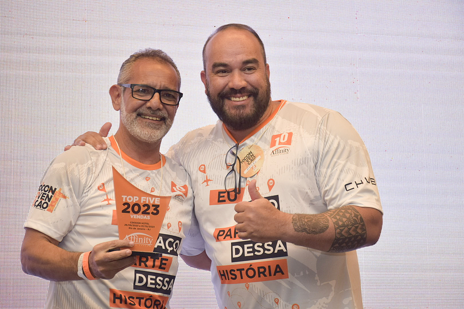 Rogério Gomes, vencedor do quarto lugar do Top Five Vendas Rogério Gomes, vencedor do quarto lugar do Top Five Vendas