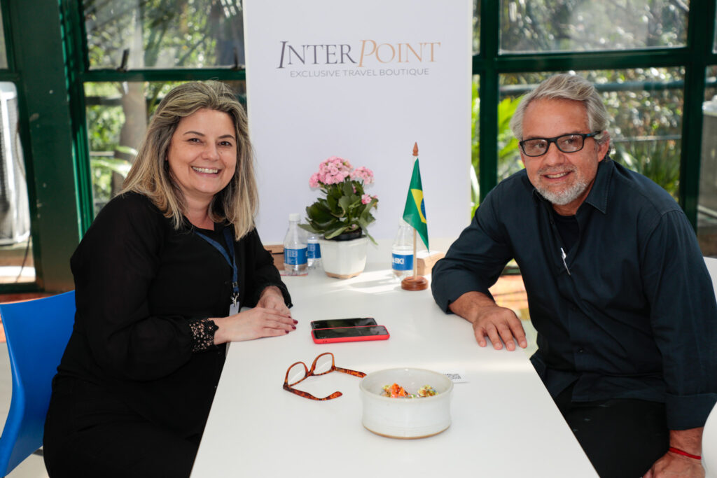 Rosângela Seren e Eduardo Bahia, da Interpoint