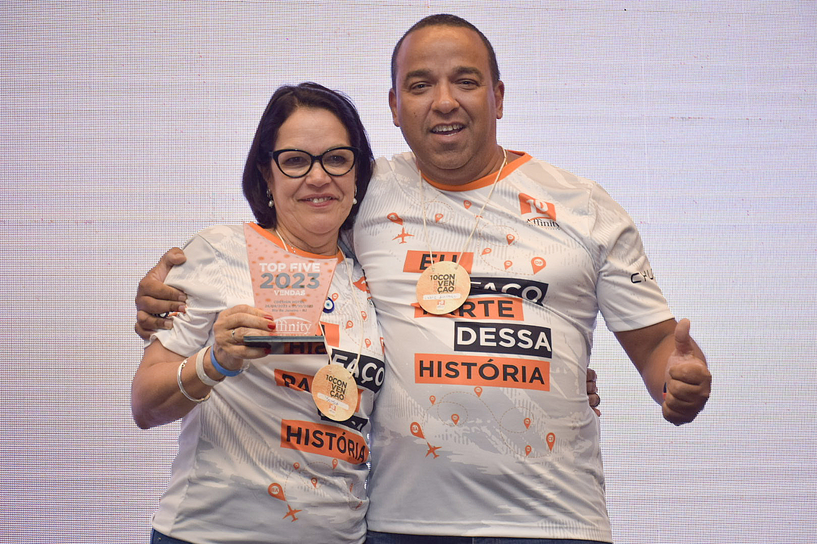 Sandra Bittencourt, vencedora do quinto lugar do Top Five Vendas Sandra Bittencourt, vencedora do quinto lugar do Top Five Vendas