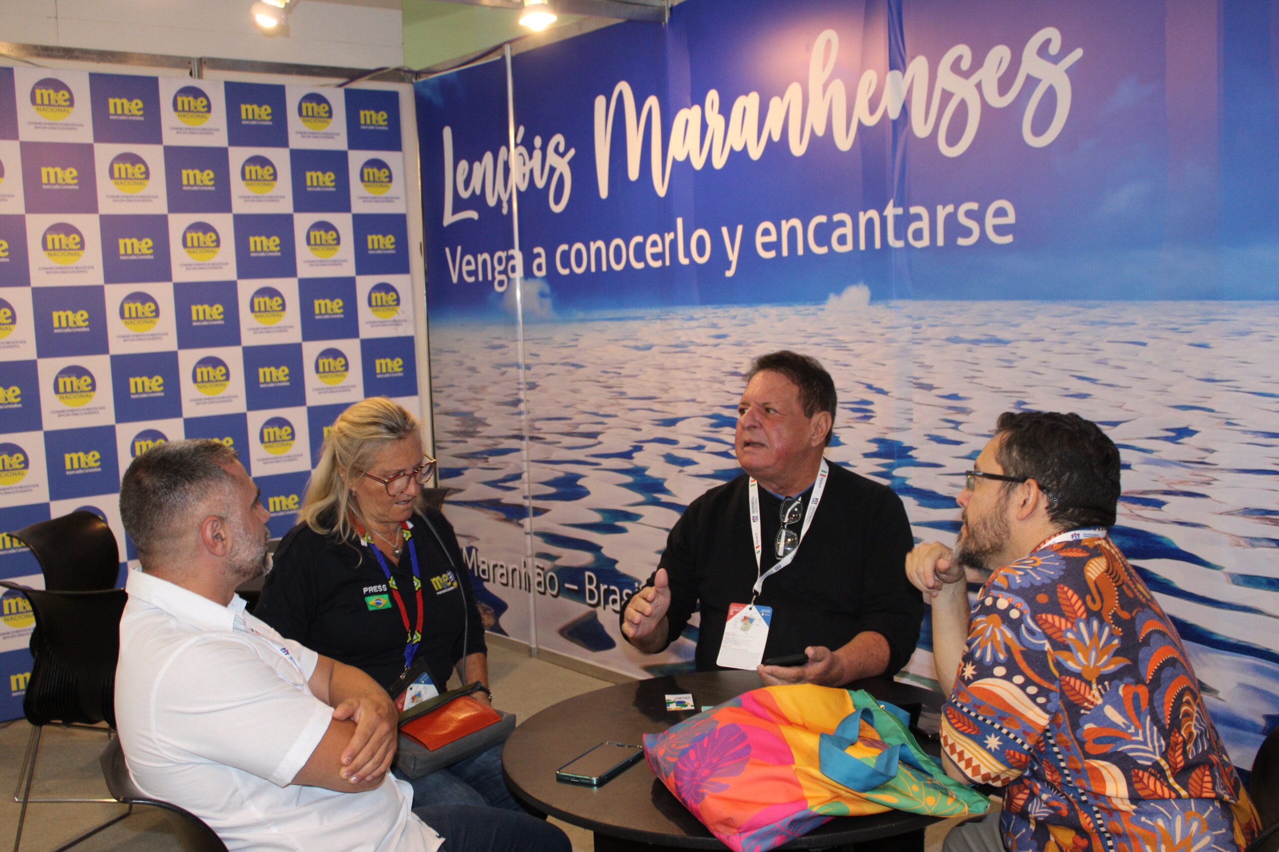 Saulo Santos, secretário de São Luís, Rosa Masgrau, do M&E, Airton Abreu, do Maranhão, José Perié, do Rio del Cristo Saulo Santos, secretário de São Luís, Rosa Masgrau, do M&E, Airton Abreu, do Maranhão, José Perié, do Rio del Cristo