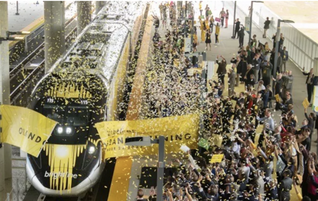 Screenshot 2023 09 22 at 17.33.21 Em dia histórico, Brightline inaugura operações entre Miami e Orlando