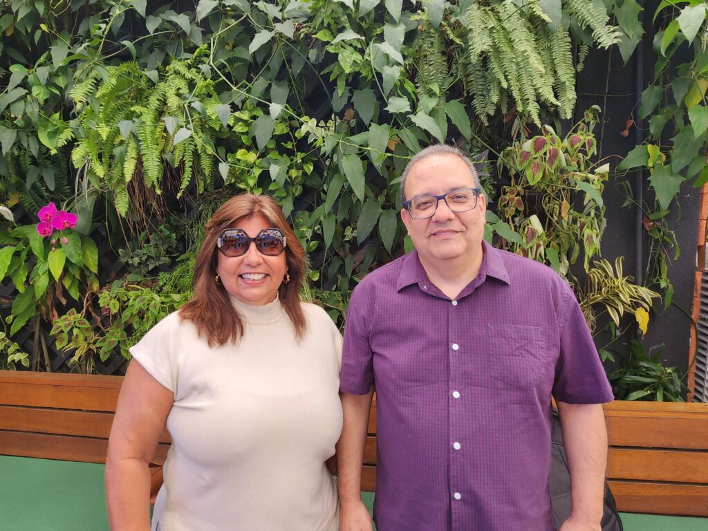 Solange Ferreira e Marcelo Cruz, gerentes da Ancoradouro RJ Solange Ferreira e Marcelo Cruz, gerentes da Ancoradouro RJ
