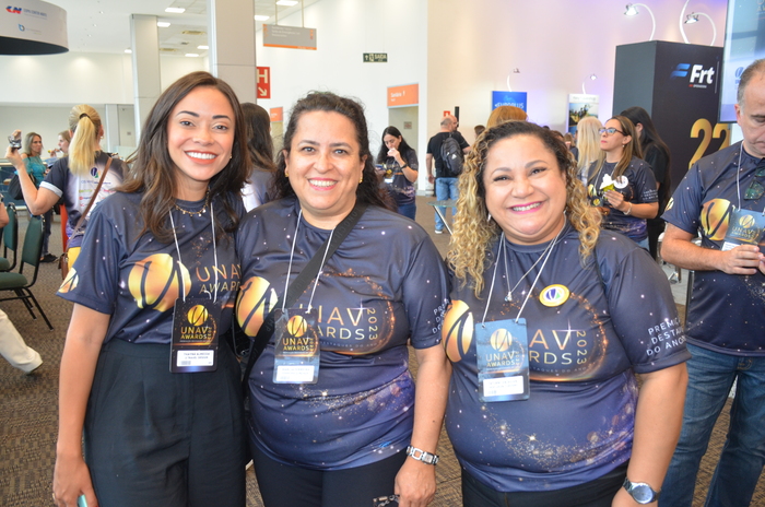Thayná Almeida, da 3 Travel Design, Marcia Ferreira, da Ferreira Gonzaga e Tatiani da Silva, da Trip Gran Turismo Thayná Almeida, da 3 Travel Design, Marcia Ferreira, da Ferreira Gonzaga e Tatiani da Silva, da Trip Gran Turismo