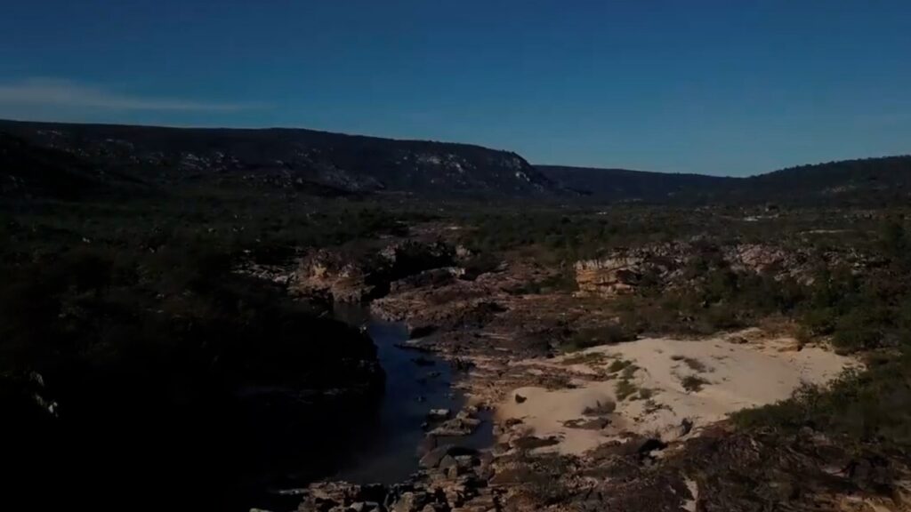 Cidade faz parte da Serra do Espinhaço, única cordilheira do Brasil