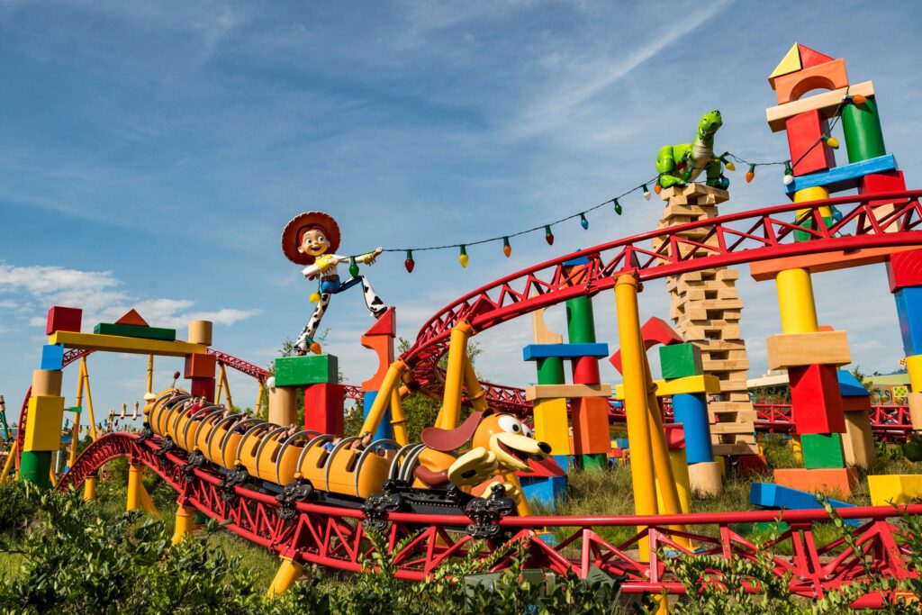 Slinky Dog Dash em Toy Story Land