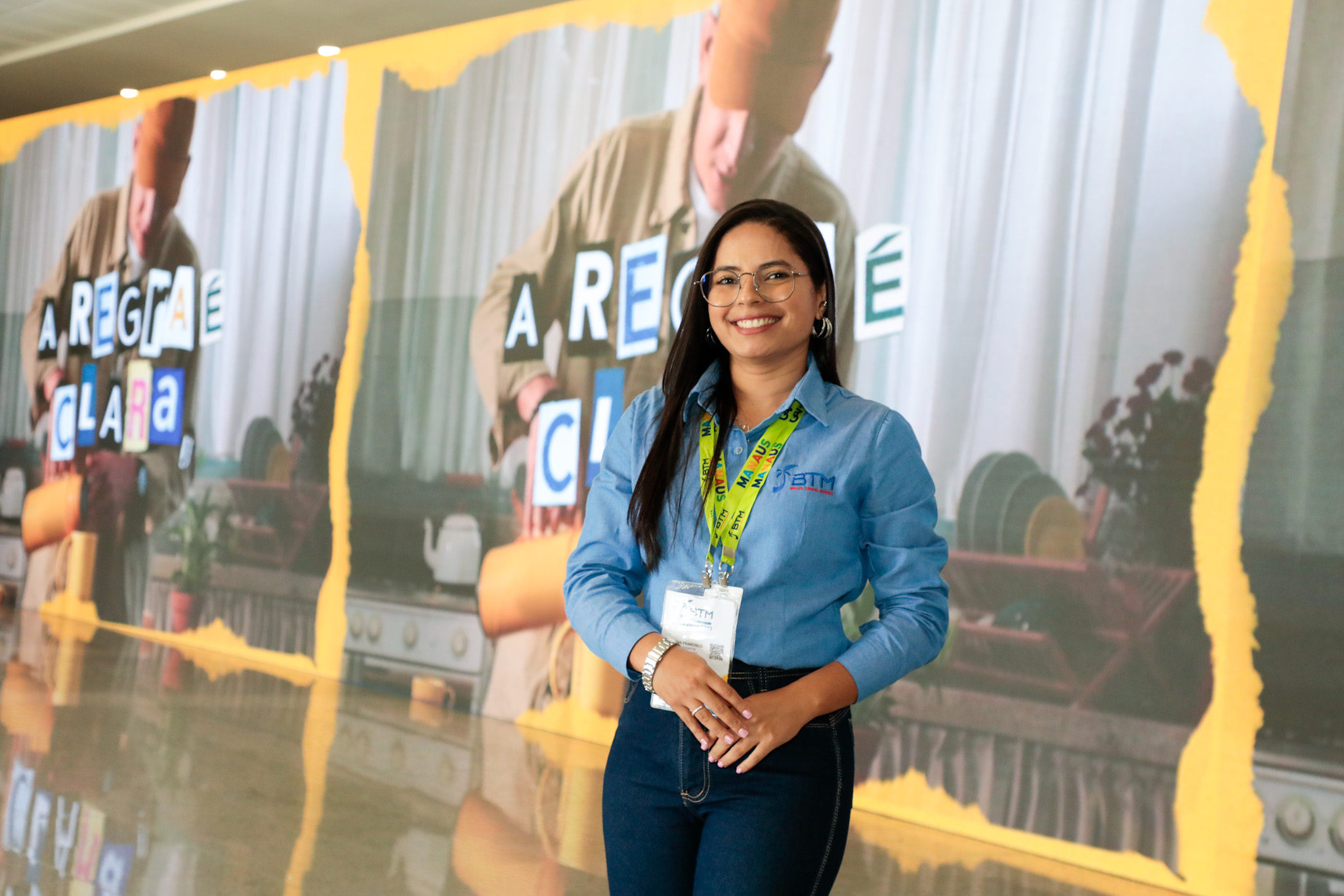 Alana Silva, gestora de eventos da BTM Alana Silva, gestora de eventos da BTM