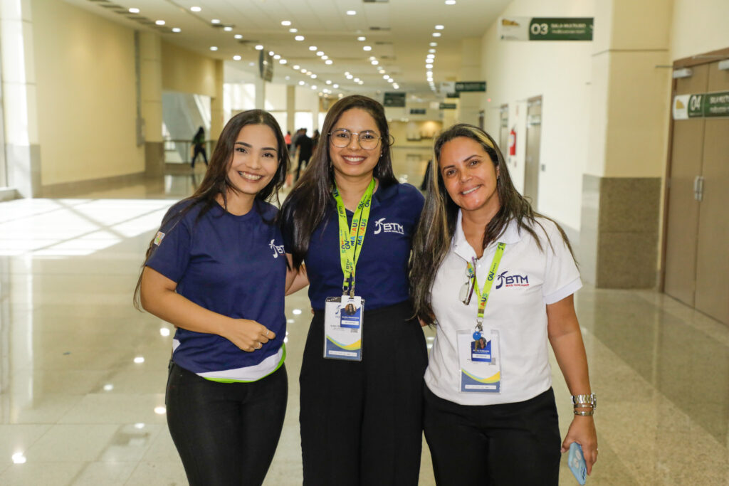 Alane Sousa, Alana Francisco, e Paula Floriano, da BTM